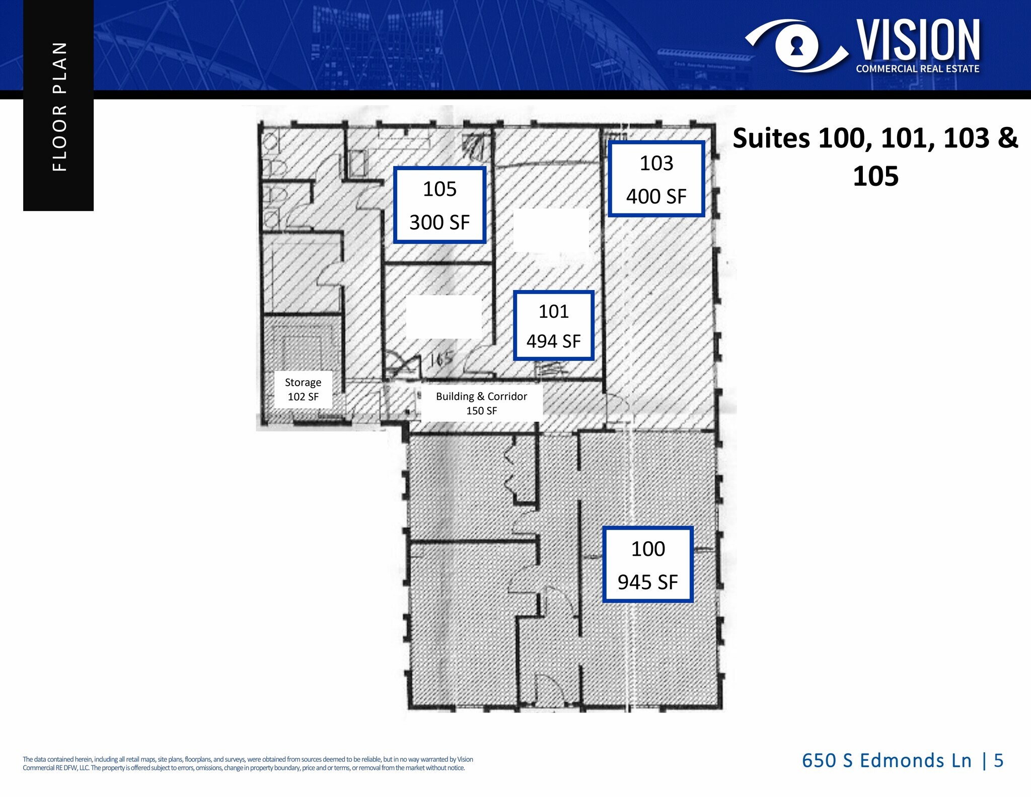 650 S Edmonds Ln, Lewisville, TX for lease Floor Plan- Image 1 of 1