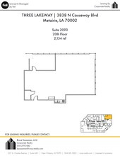 3900 N Causeway Blvd, Metairie, LA for lease Site Plan- Image 1 of 1