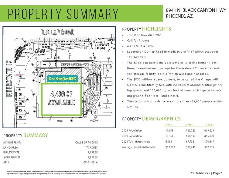 8941 N Black Canyon Hwy, Phoenix, AZ for lease - Building Photo - Image 2 of 5
