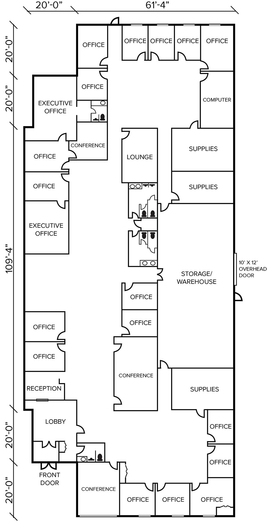 2129 Austin Ave, Rochester Hills, MI for sale Floor Plan- Image 1 of 1
