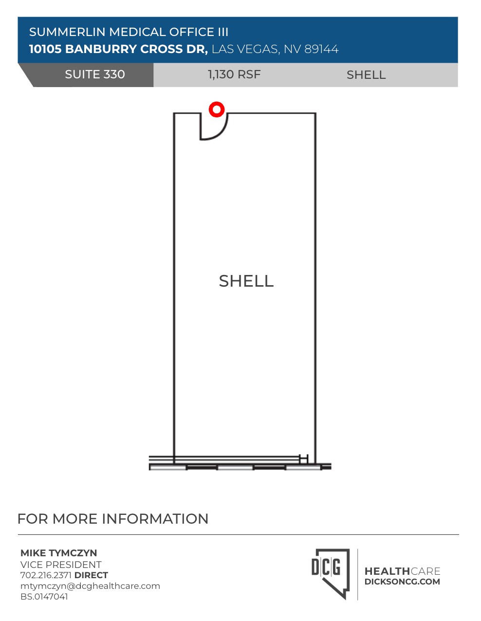 10105 Banburry Cross Dr, Las Vegas, NV for lease Floor Plan- Image 1 of 1