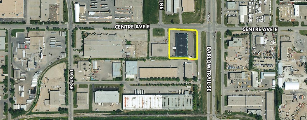 2421 Centre Ave SE, Calgary, AB for sale - Aerial - Image 1 of 1