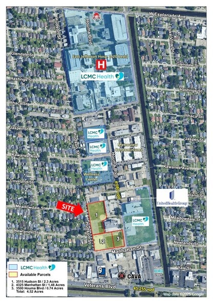 3500 Houma Blvd, Metairie, LA for sale - Aerial - Image 2 of 3