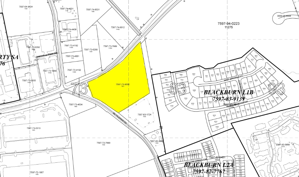 7501 Bethlehem Rd, Manassas, VA for lease - Plat Map - Image 2 of 2