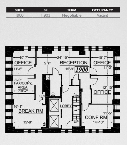 409 13th St, Oakland, CA for lease Floor Plan- Image 1 of 1