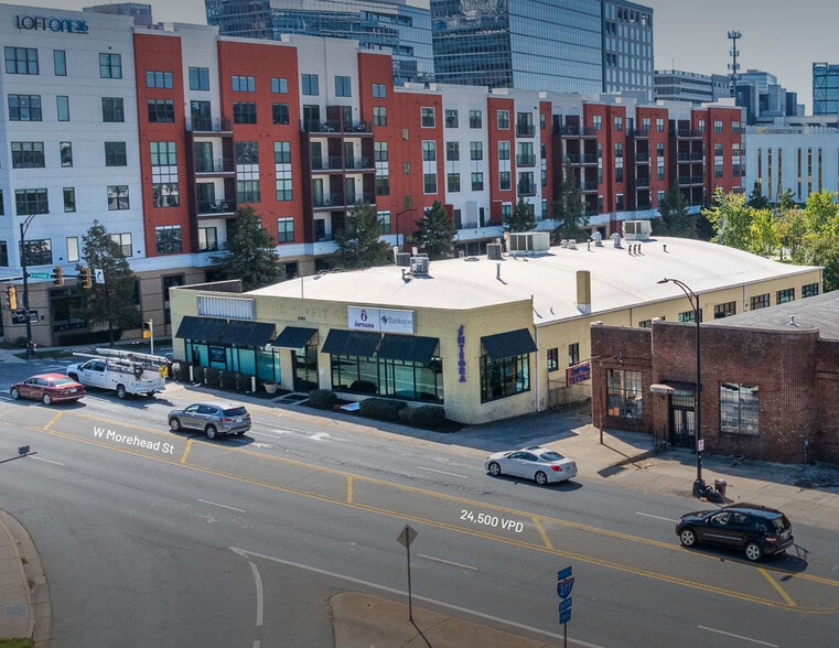 201 W Morehead St, Charlotte, NC for lease - Building Photo - Image 1 of 13