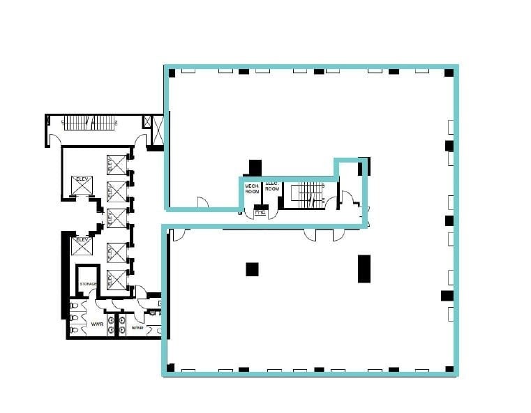700 Bay St, Toronto, ON for lease Floor Plan- Image 1 of 1