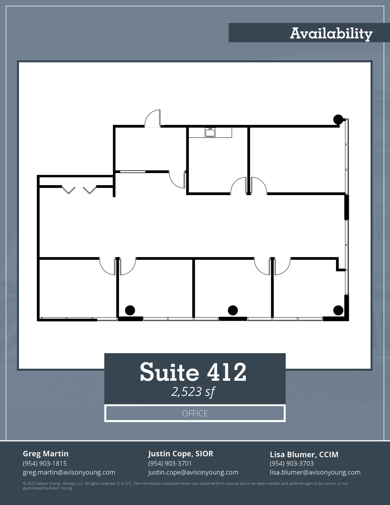 3301 N University Dr, Coral Springs, FL for lease Floor Plan- Image 1 of 1