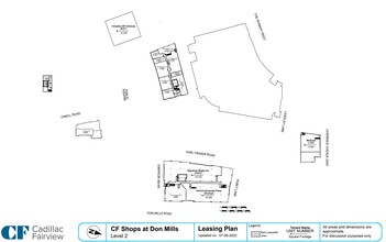 1050-1090 Don Mills Rd, Toronto, ON for lease Floor Plan- Image 1 of 4