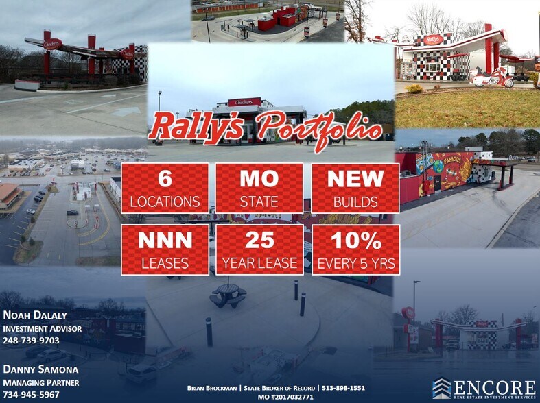 Rally's Portfolio portfolio of 6 properties for sale on LoopNet.com - Building Photo - Image 1 of 1
