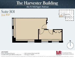 180 N Michigan Ave, Chicago, IL for lease Floor Plan- Image 1 of 3