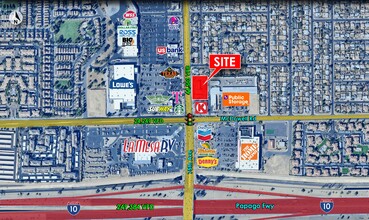 1625 N 75th Ave, Phoenix, AZ - aerial  map view