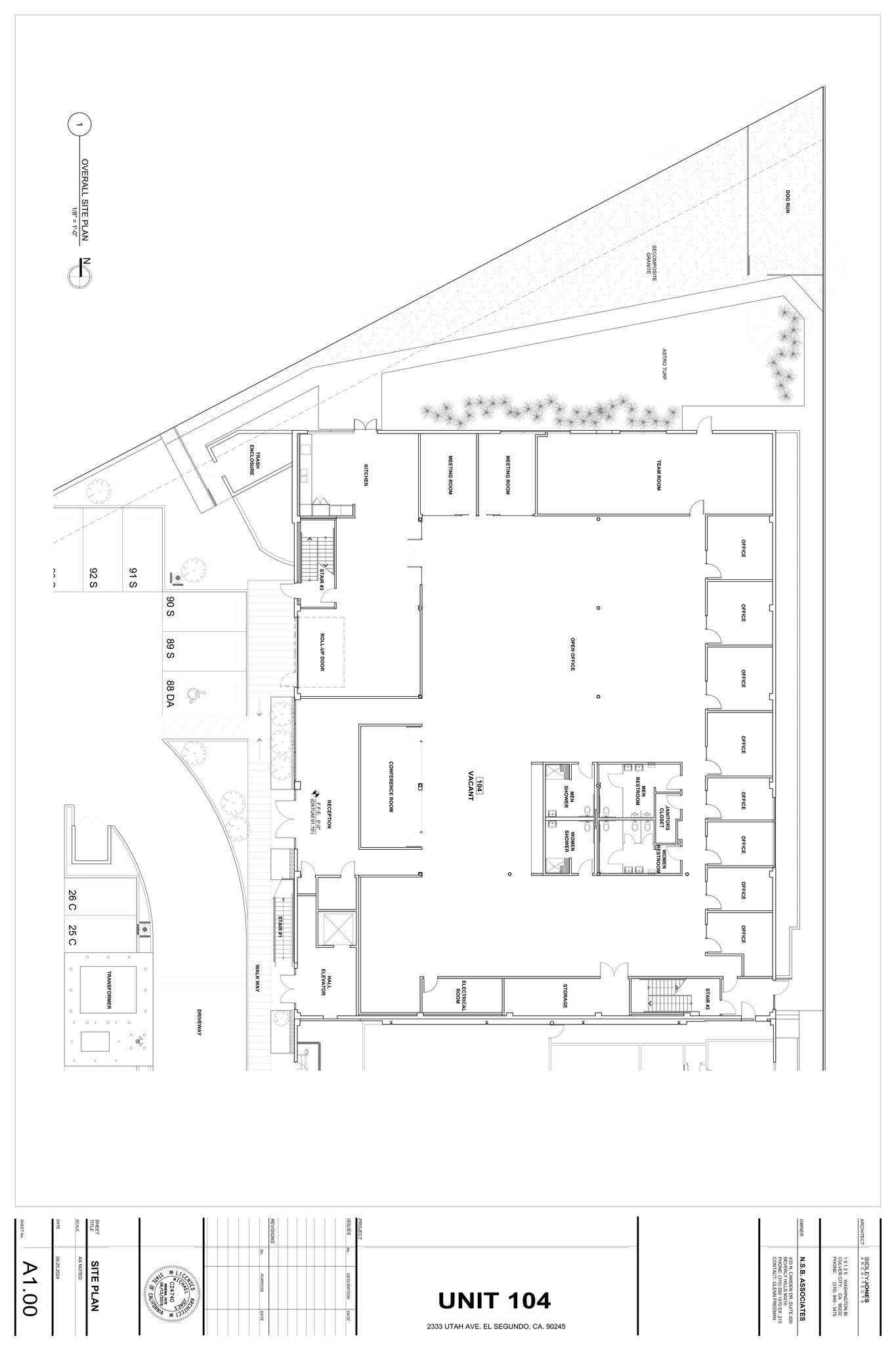 2333 Utah Ave, El Segundo, CA for lease Site Plan- Image 1 of 5