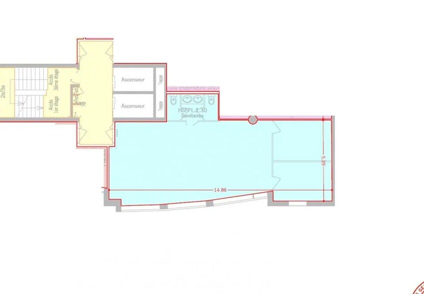 19 Boulevard Eugène Deruelle, Lyon for lease - Floor Plan - Image 3 of 3