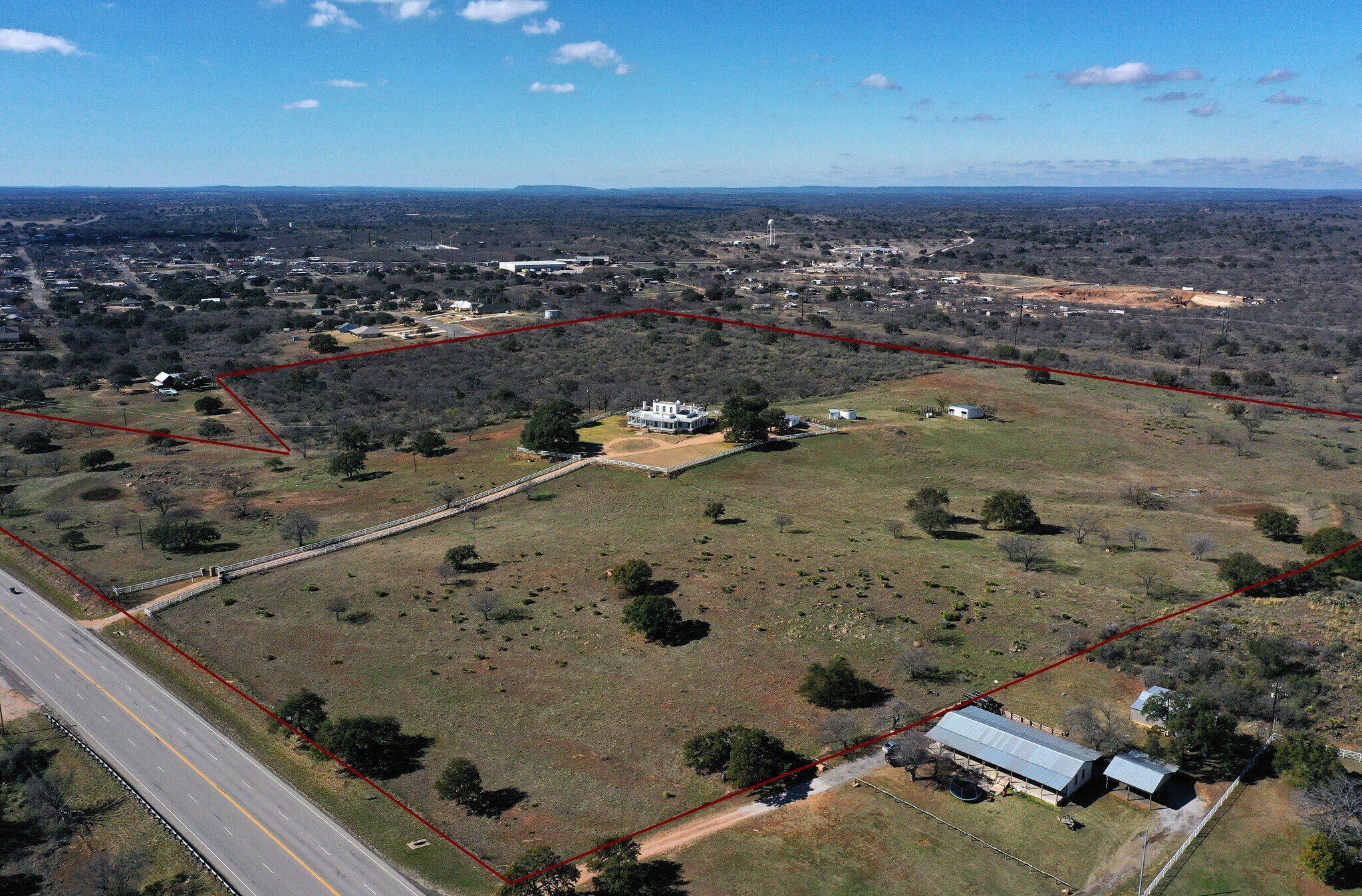 1255 E State Highway 29, Llano, TX for sale Aerial- Image 1 of 1
