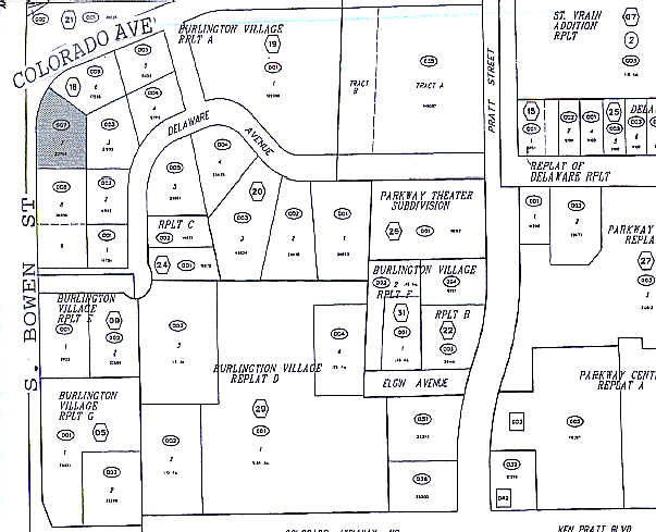 1121 Colorado Ave, Longmont, CO for sale Plat Map- Image 1 of 1