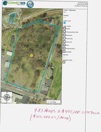 More details for 0 Gettys St, Forest City, NC - Land for Sale