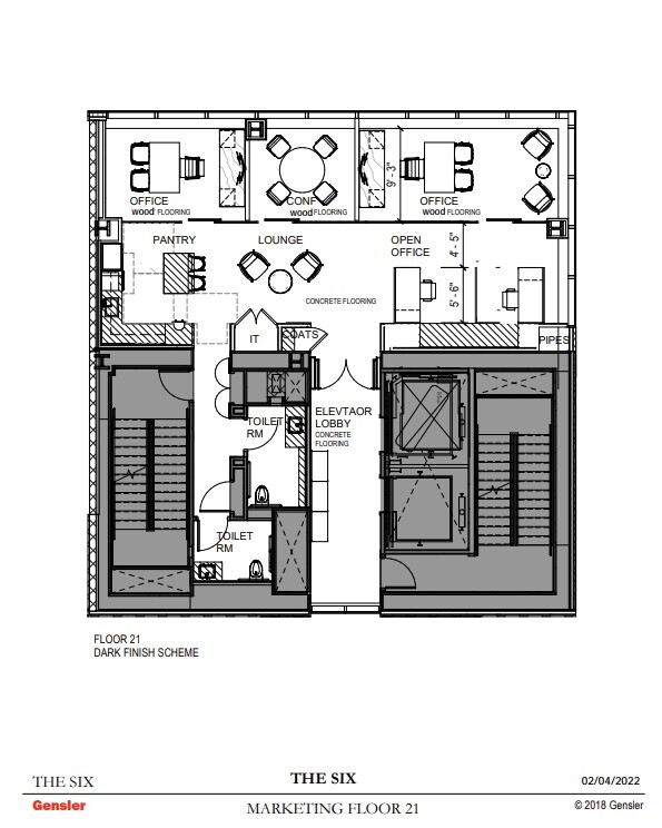 106 W 56th St, New York, NY for lease Floor Plan- Image 1 of 1