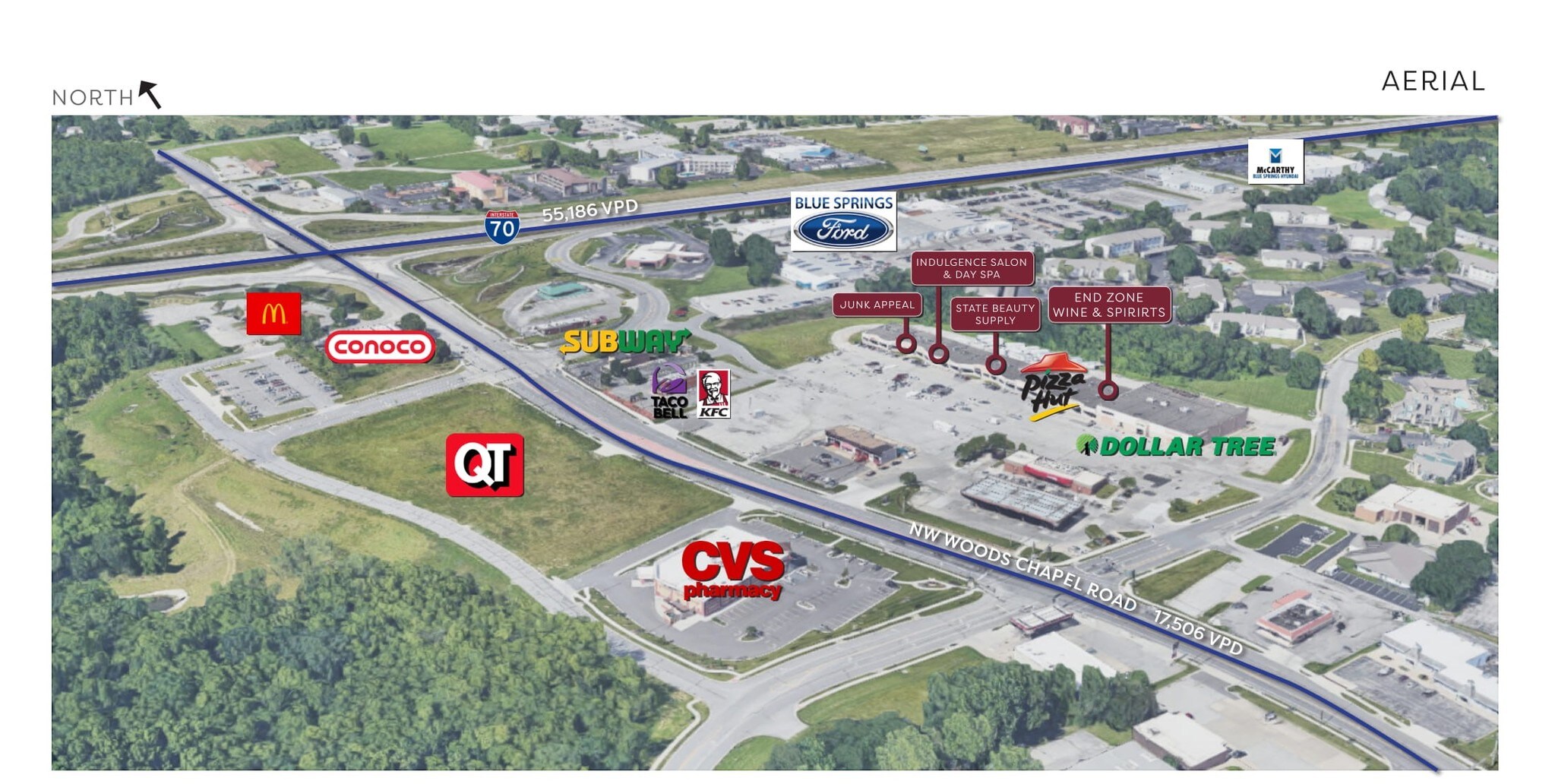 11021222 Woods Chapel Rd, Blue Springs, MO 64015 Retail for Lease