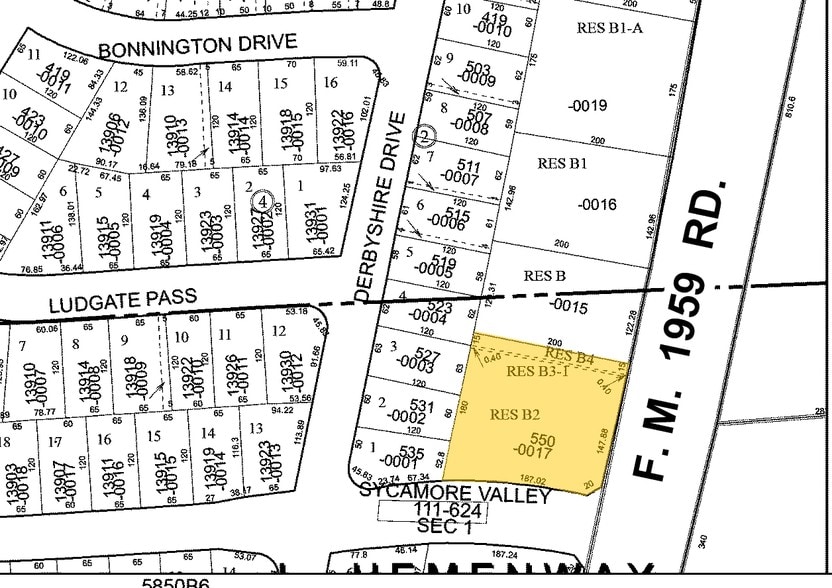 550 FM 1959 Rd, Houston, TX for sale - Plat Map - Image 2 of 59