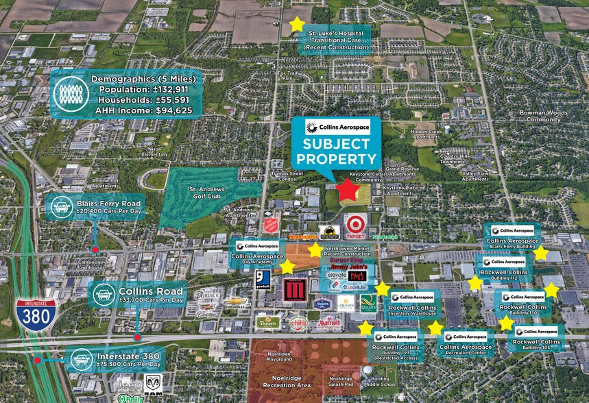 1100 Cimmie Ave NE, Cedar Rapids, IA for sale - Building Photo - Image 1 of 1