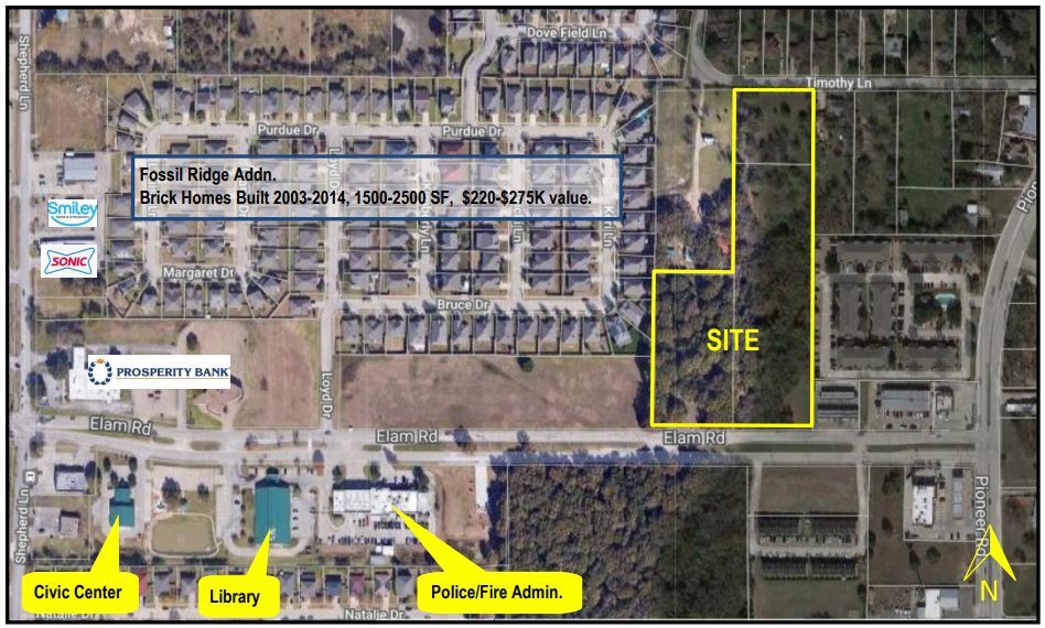 Elam Rd, Balch Springs, TX for sale - Aerial - Image 1 of 1