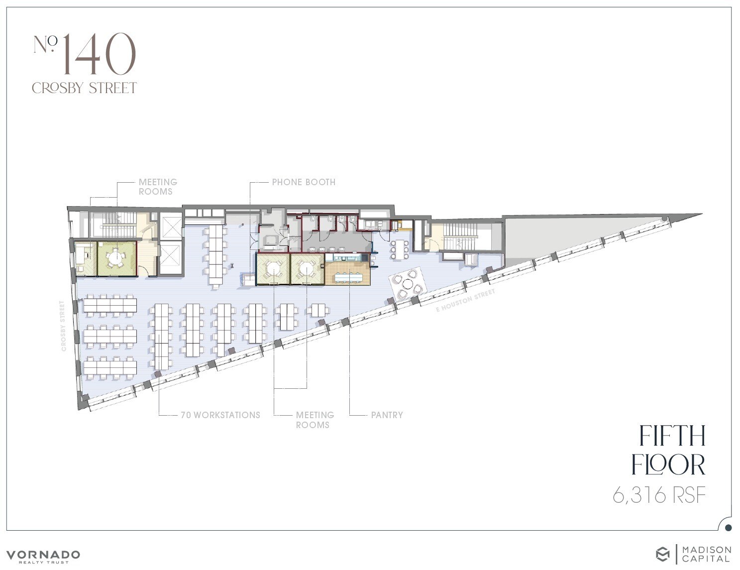 140 Crosby St, New York, NY for lease Floor Plan- Image 1 of 5