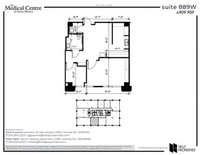 2001 Santa Monica Blvd, Santa Monica, CA for lease Floor Plan- Image 2 of 2