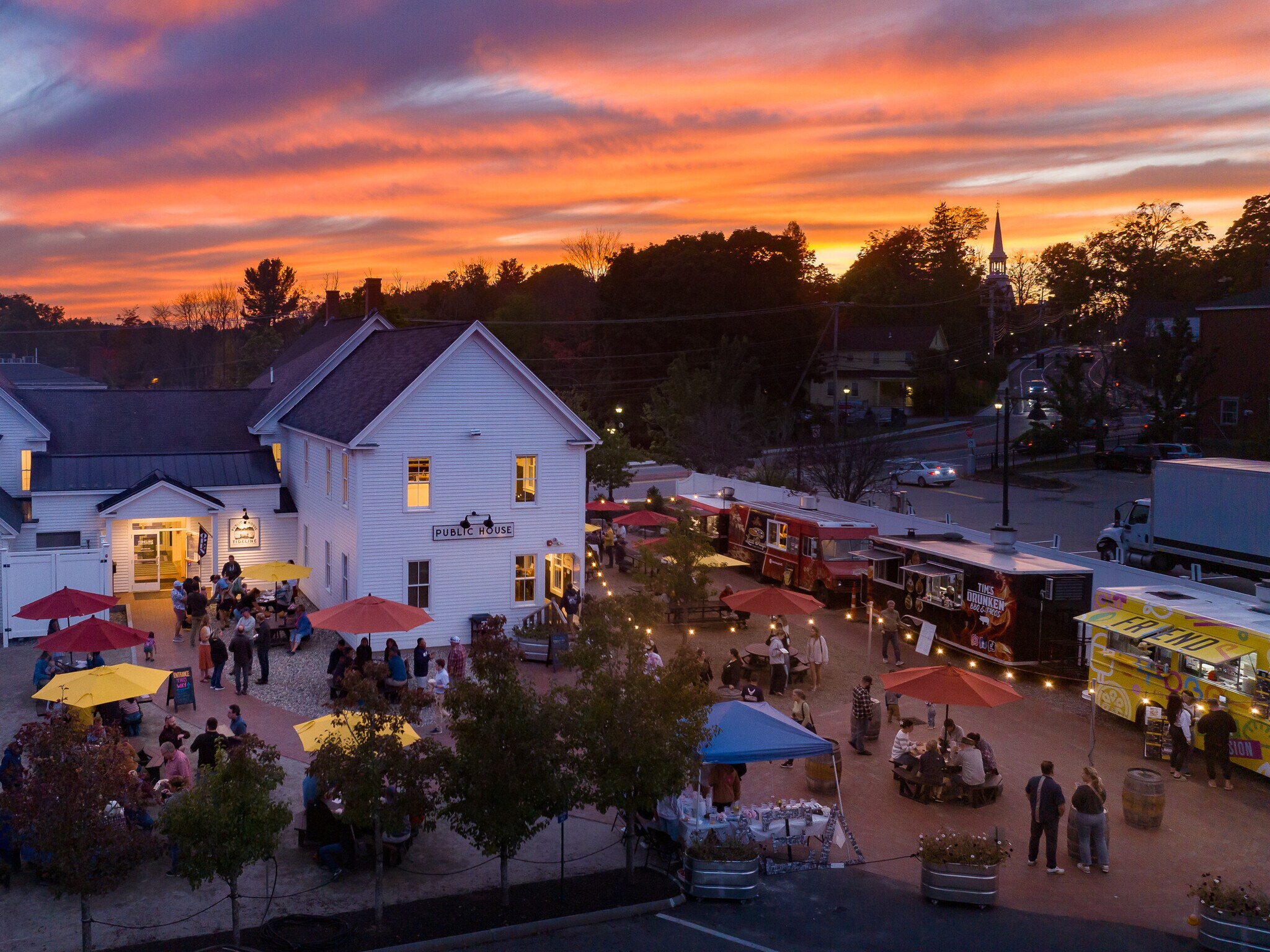 15 Newmarket Rd, Durham, NH for sale Aerial- Image 1 of 18