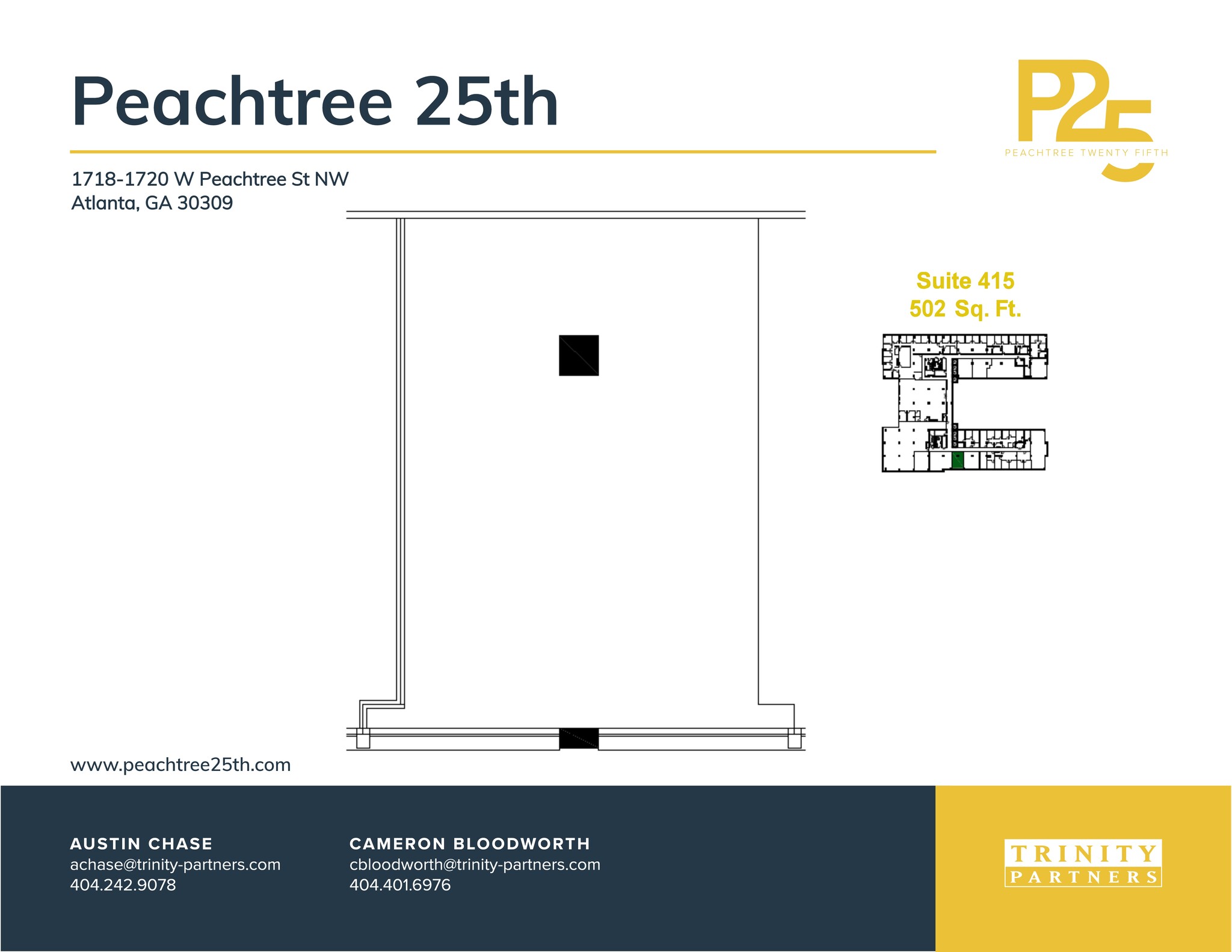 1718-1720 NW Peachtree St, Atlanta, GA for lease Site Plan- Image 1 of 1