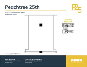 1718-1720 NW Peachtree St, Atlanta, GA for lease Site Plan- Image 1 of 1