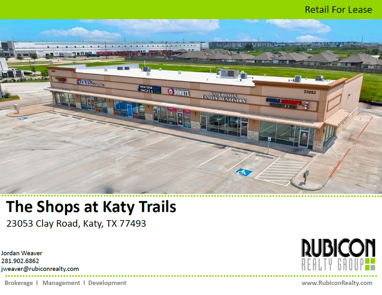 23053 Clay Rd, Katy, TX for lease - Building Photo - Image 1 of 4