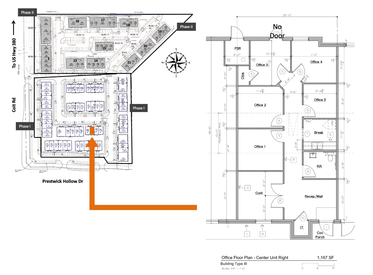 1400 N Coit Rd, McKinney, TX for lease Floor Plan- Image 1 of 6