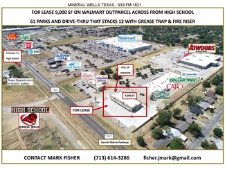 More details for 933 FM 1821, Mineral Wells, TX - Office/Retail, Retail for Lease