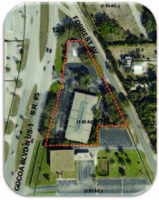 840-846 N Cocoa Blvd, Cocoa, FL - aerial  map view - Image1