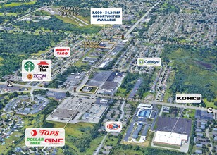 1231-1235 French Rd, Depew, NY - AERIAL  map view