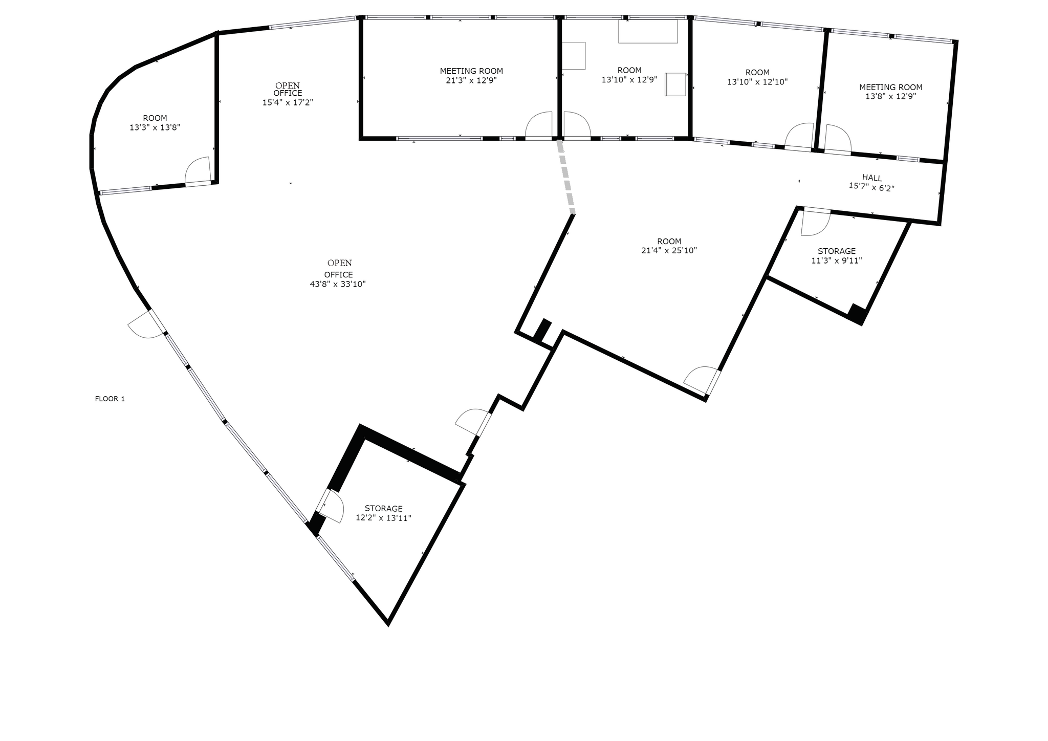 12910 Culver Blvd, Marina Del Rey, CA for lease Floor Plan- Image 1 of 7