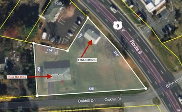 3 Oakhill Dr, Halfmoon, NY - AERIAL map view - Image1