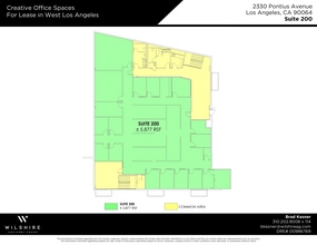 2330 Pontius Ave, Los Angeles, CA for lease Floor Plan- Image 1 of 21