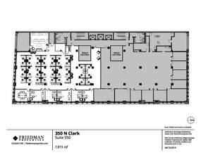 350 N Clark St, Chicago, IL for lease Floor Plan- Image 1 of 5