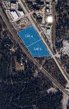 300-302 Bow Valley Trl, Canmore, AB - AERIAL  map view