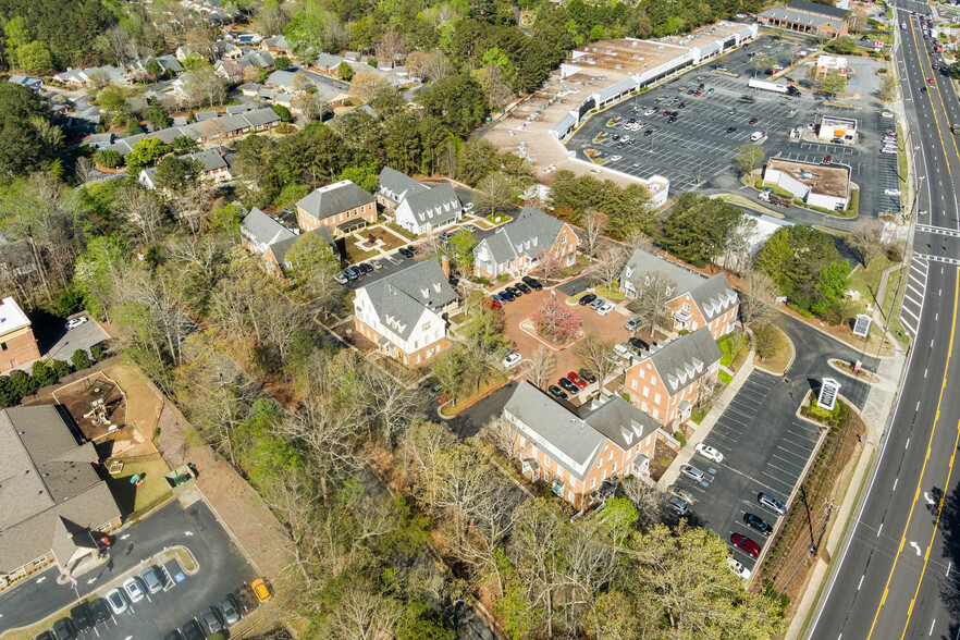 3937-3965 Holcomb Bridge Rd, Peachtree Corners, GA for lease - Aerial - Image 1 of 10