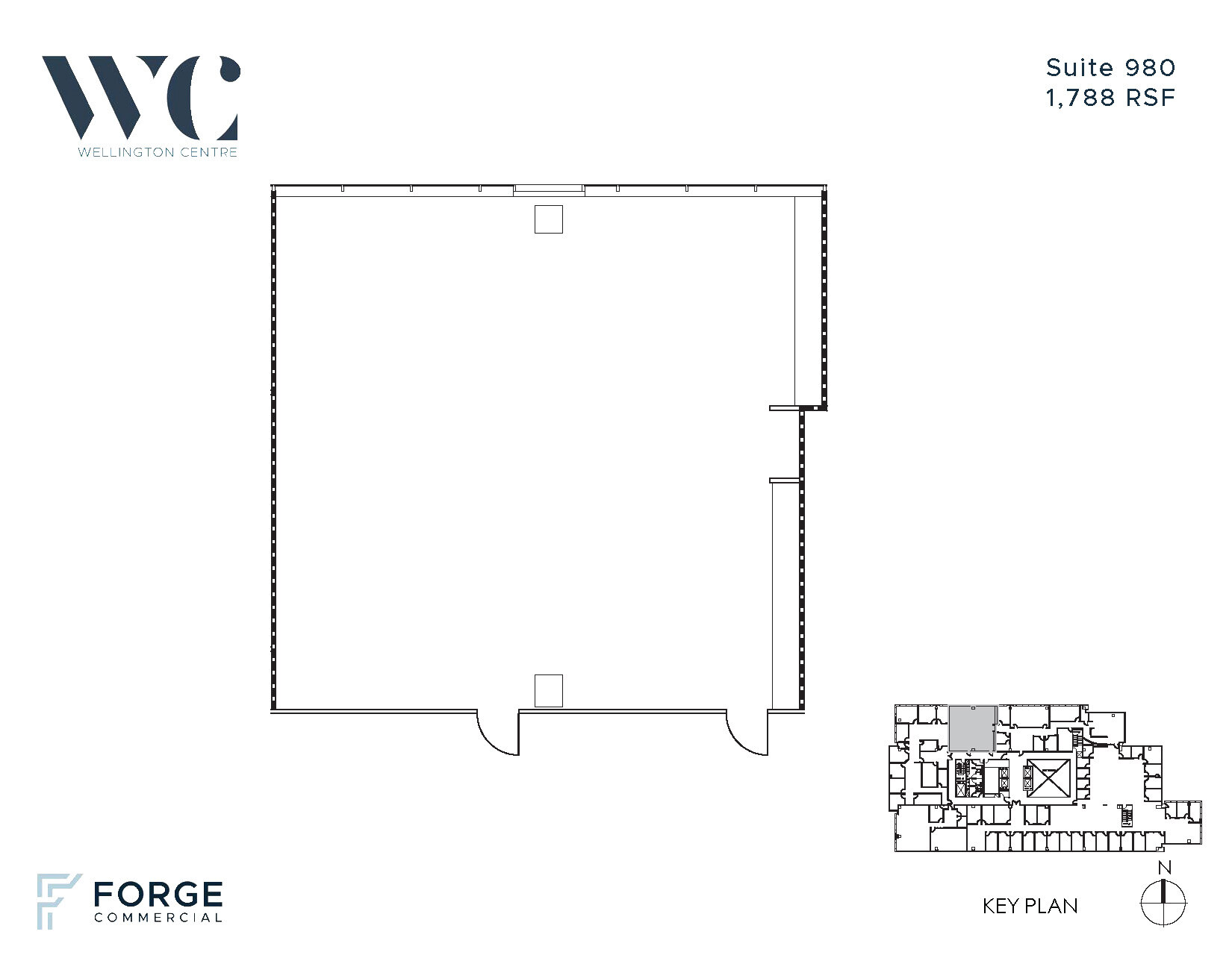 14643 N Dallas Pky, Dallas, TX for lease Floor Plan- Image 1 of 2