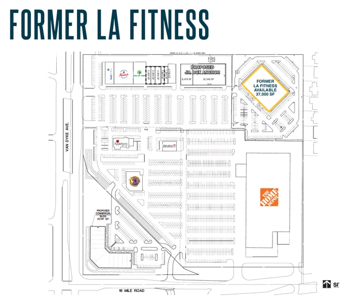 37270 Van Dyke Ave, Sterling Heights, MI for lease - Floor Plan - Image 3 of 3