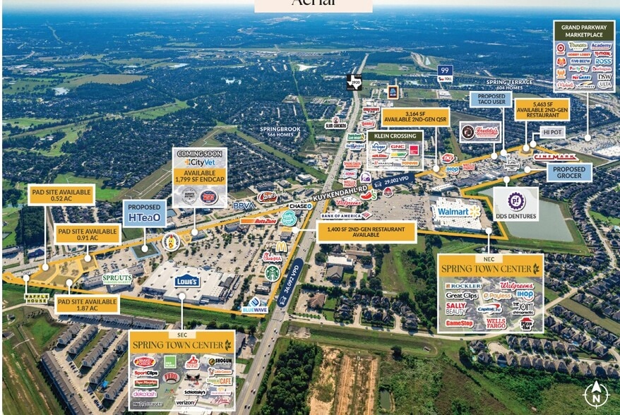 20902 Kuykendahl Rd, Spring, TX for lease - Building Photo - Image 1 of 2