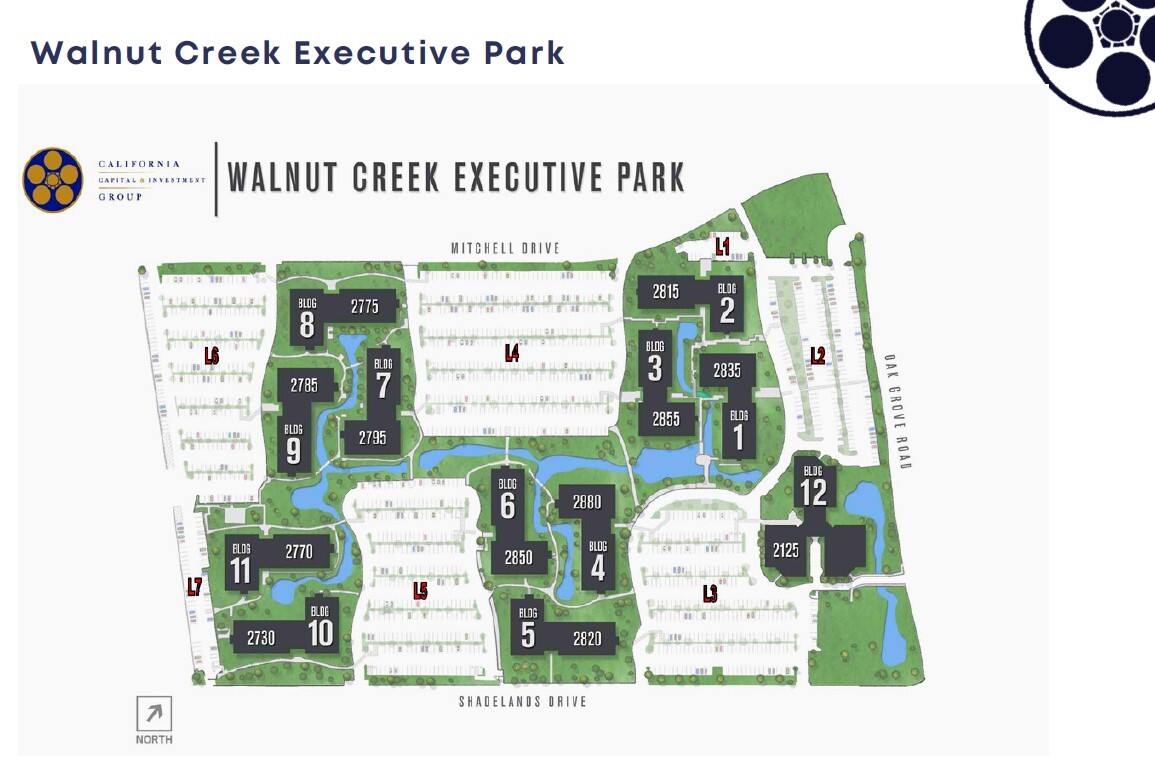 2835 Mitchell Dr, Walnut Creek, CA for lease Site Plan- Image 1 of 1