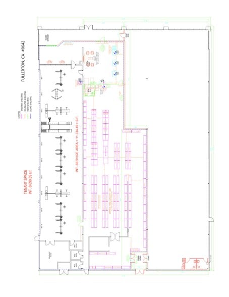 1530 S Harbor Blvd, Fullerton, CA for lease - Site Plan - Image 3 of 4