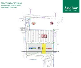 865-975 E Kemper Rd, Cincinnati, OH for lease Site Plan- Image 1 of 1