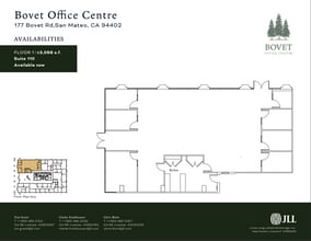 155 Bovet Rd, San Mateo, CA for lease Floor Plan- Image 1 of 1
