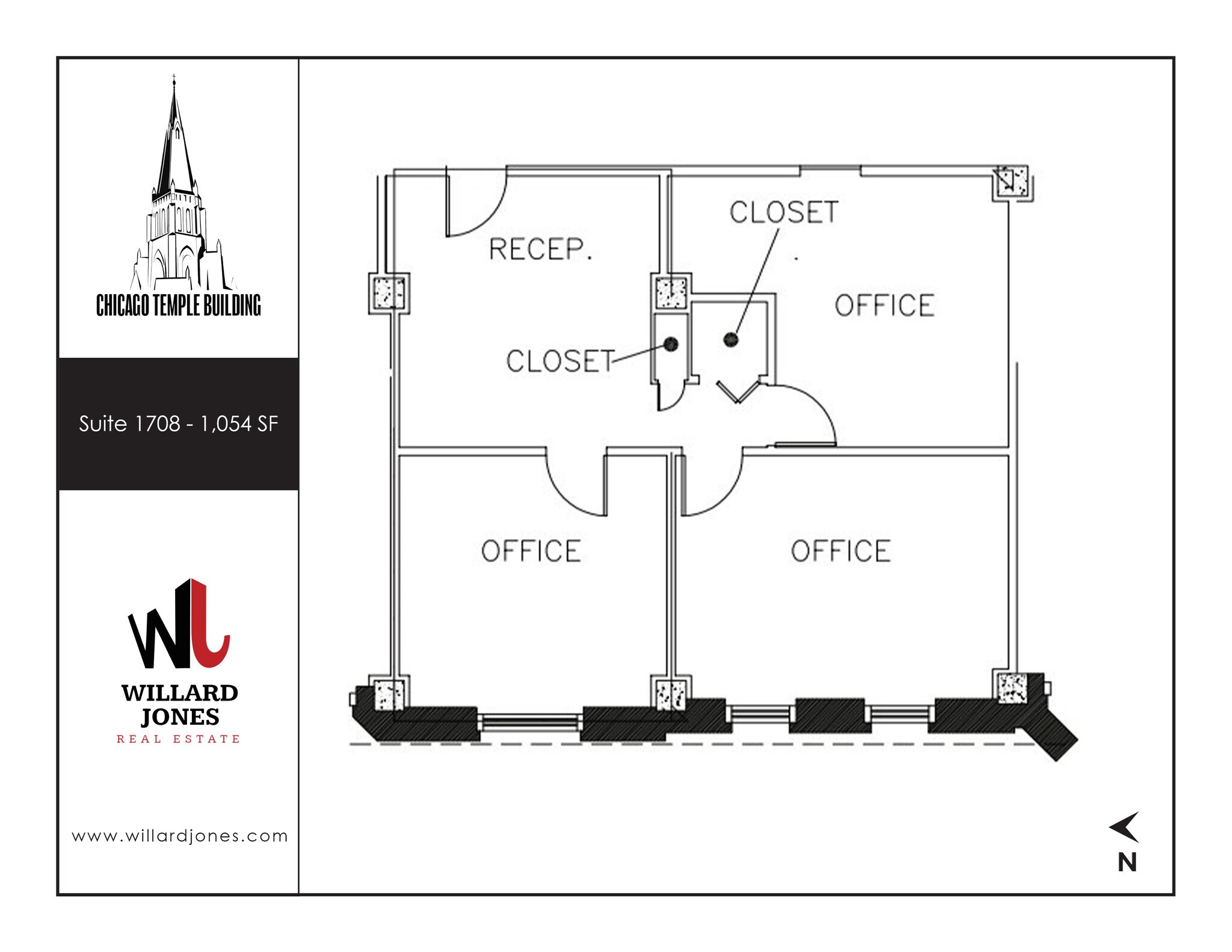 77 W Washington St, Chicago, IL for lease Floor Plan- Image 1 of 1